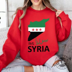 Liberation Of Syria Sweatshirt Free Syria Tshirt Political Activism Tee Support Syrian Freedom Hoodie Syrian Pride Apparel Human Rights Shirt giftyzy 5