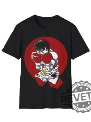 Hajime No Ippo Anime T Shirt Hoodie Sweatshirt Fighting Spirit Gift For Men Women Birthday Gifts For Anime Fans Unique revetee 3