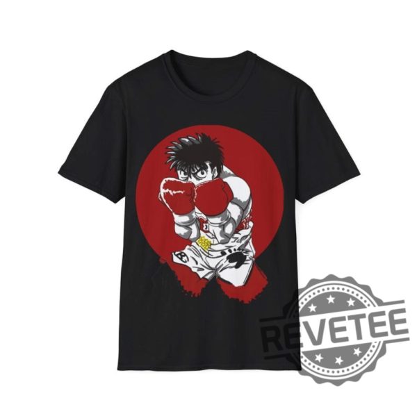 Hajime No Ippo Anime T Shirt Hoodie Sweatshirt Fighting Spirit Gift For Men Women Birthday Gifts For Anime Fans Unique revetee 3