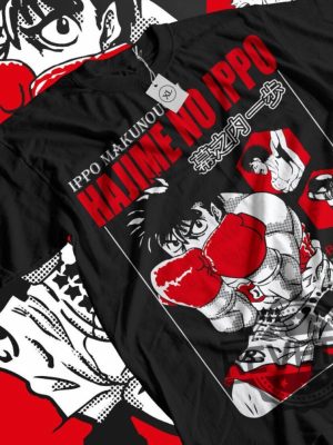 Unisex Hajime No Ippo Shirt Hoodie Sweatshirt Kamogawa Boxing Gym Crew Boxing Manga Anime Tee Boxing Gloves Gifts For Fan Unique revetee 3