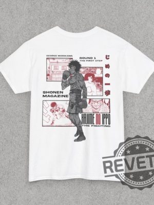 Unisex Hajime No Ippo Shirt Hoodie Sweatshirt Kamogawa Boxing Gym Crew Ippo Makunouchi Kbg Manga Anime Tee Gifts For Fan Unique revetee 3