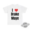 I Love Drake Maye Shirt Celebrate College Footballs Rising Star With This Stylish Tee trendingnowe 1