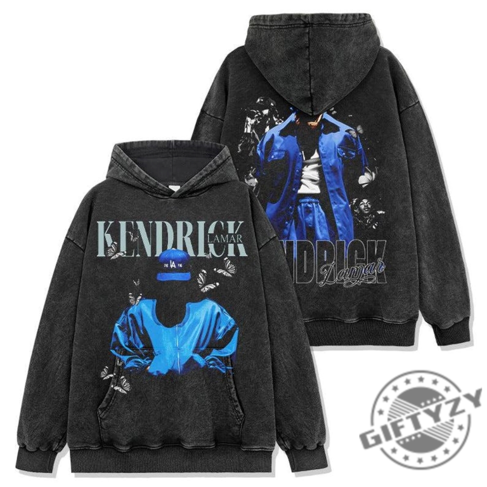 Kendrick Lamar Hoodie Kendrick Lamar Tour Sweatshirt Vintage Graphic Tshirt Rap Shirt