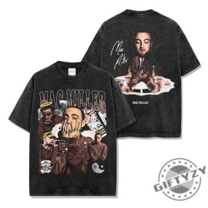 Mac Miller Retro Tribute Graphic Tee Hoodie Vintage Hiphop Music Fan Shirt giftyzy 5