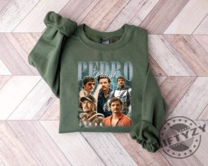 90S Retro Funny Pedro Pascal Tshirt Retro Funny Pedro Pascal Sweater Pedro Pascal Fans Hoodie Pedro Pascal Tribute Celebrity Gift giftyzy 4