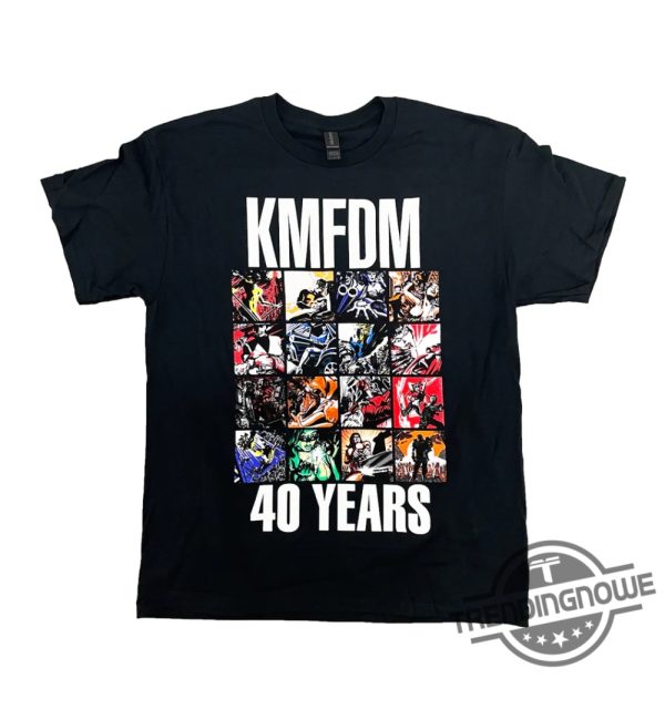 Kmfdm 40Th Anniversary Tour Shirt Celebrate The Bands Legacy With This Stylish Tee trendingnowe 1