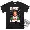 Omg Santa Christmas Elf Jumper Ugly Xmas T Shirt Hoodie Hoody Tshirt Sweatshirt Gifts For Men Women Unisex Christmas Birthday Gifts Unique revetee 1