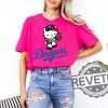 Los Angeles Dodgers Hello Kitty Shirt Hoodie Sweatshirt Gifts For Baseball Fan Men Women La Dodgers Baseball Tshirt Dodgers World Series Tee revetee 1