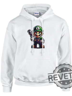 Luigi Mario Nintendo Hoodie T Shirt Sweatshirt Gifts For Fan Men Women Christmas Xmas Birthday Gift Unique revetee 3