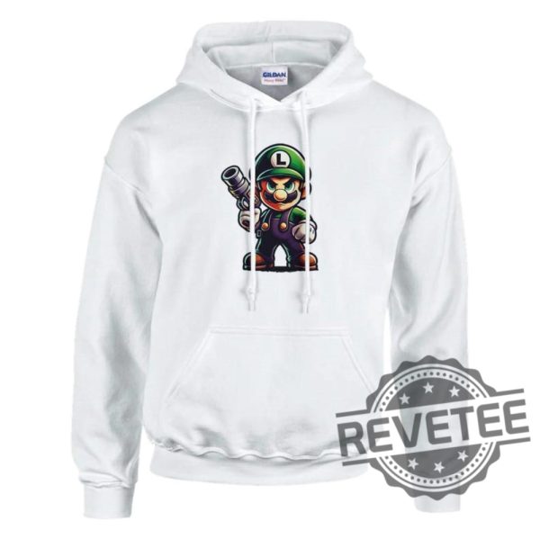 Luigi Mario Nintendo Hoodie T Shirt Sweatshirt Gifts For Fan Men Women Christmas Xmas Birthday Gift Unique revetee 3