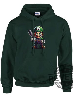 Luigi Mario Nintendo Hoodie T Shirt Sweatshirt Gifts For Fan Men Women Christmas Xmas Birthday Gift Unique revetee 4