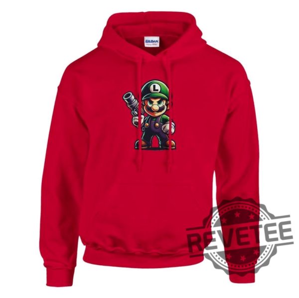 Luigi Mario Nintendo Hoodie T Shirt Sweatshirt Gifts For Fan Men Women Christmas Xmas Birthday Gift Unique revetee 5