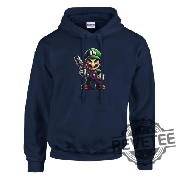 Luigi Mario Nintendo Hoodie T Shirt Sweatshirt Gifts For Fan Men Women Christmas Xmas Birthday Gift Unique revetee 6