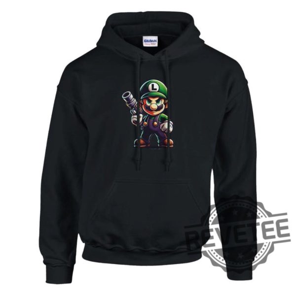 Luigi Mario Nintendo Hoodie T Shirt Sweatshirt Gifts For Fan Men Women Christmas Xmas Birthday Gift Unique revetee 7