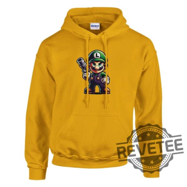 Luigi Mario Nintendo Hoodie T Shirt Sweatshirt Gifts For Fan Men Women Christmas Xmas Birthday Gift Unique revetee 8