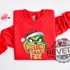 Resting Grinch Face Shirt Sweatshirt Hoodie Funny Grinch Christmas Tshirt Grinchmas Tee Gift For Men Women Daughter Son Unique revetee 1