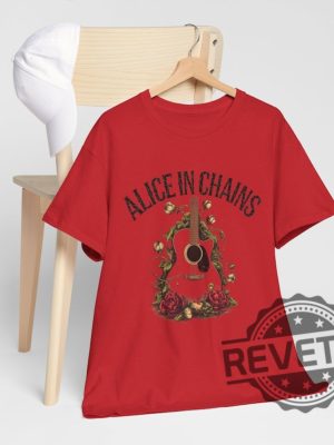 Alice In Chains T Shirt Hoodie Sweatshirt Grunge Band Tshirt Tee 90S Music Shirts Vintage Band Merch Retro Rocker Gift For Fan Men Women revetee 5