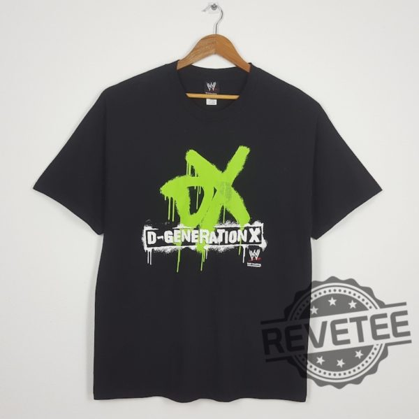 Vintage D Generation X Wrestling Wwf Big Logo T Shirt Sweatshirt Hoodie Tee Gifts For Men Women Birthday Gift Shirts Unique revetee 1