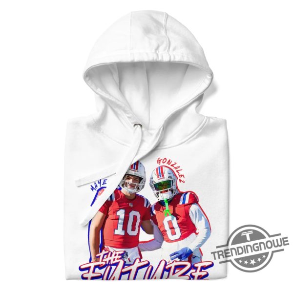Drake Mayes The Future Patriots Hoodie Celebrate The Future Star Of The Patriots trendingnowe 2