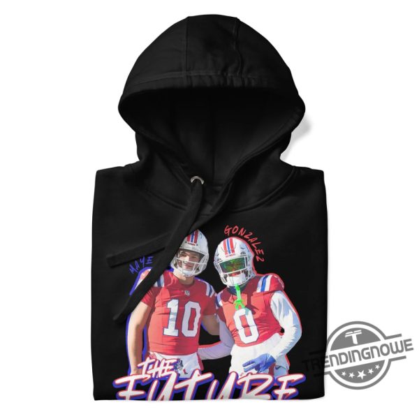Drake Mayes The Future Patriots Hoodie Celebrate The Future Star Of The Patriots trendingnowe 3