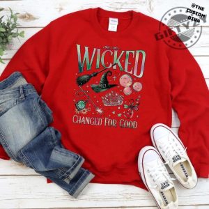 Wicked Changed For Good Sweatshirt Wicked Fan Gift Defy Gravity Hoodie Wizard Of Oz Tshirt Broomstick Magic Sweater giftyzy 8