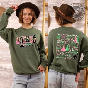 Aesthetic Changed For Good Sweatshirt And Hoodie Wizard Of Oz Sweatshirt Changed For Good Hoodie Wicked Defy Gravity Tshirt Wizard Of Oz Gift giftyzy 4