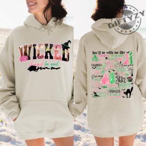 Aesthetic Changed For Good Sweatshirt And Hoodie Wizard Of Oz Sweatshirt Changed For Good Hoodie Wicked Defy Gravity Tshirt Wizard Of Oz Gift giftyzy 6