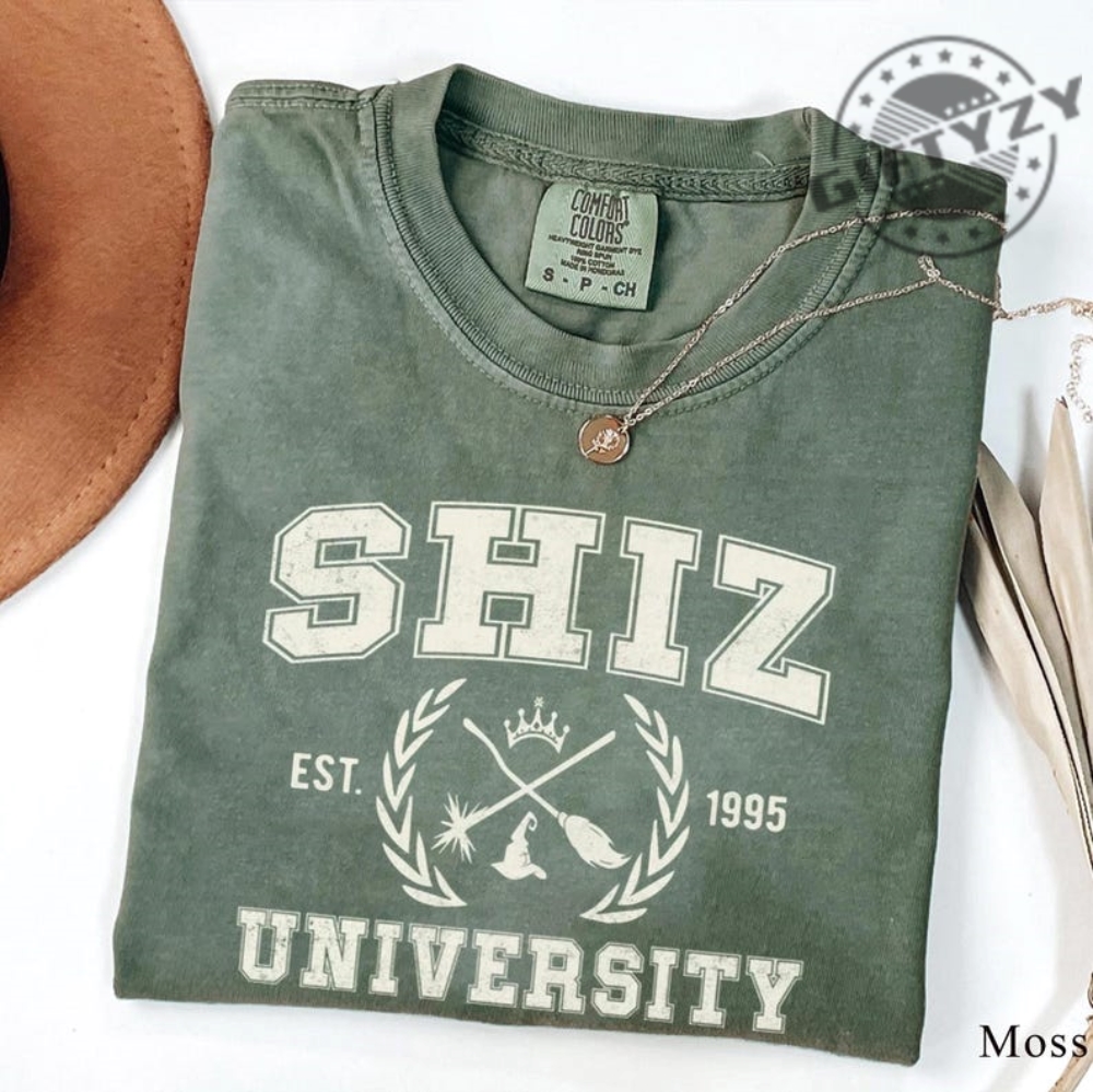 Wicked Shiz University Shirt Defy Gravity Broomstick Magic Wand Hoodie Elphaba Glinda Tshirt Changed For Good Sweatshirt