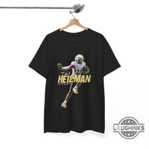 travis hunter the he12man shirt heisman football shirts