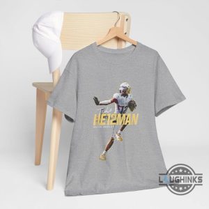 travis hunter the he12man shirt heisman football shirts