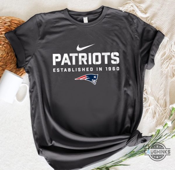 bill belichick nike patriots established in 1960 hoodie t shirt sweatshirt