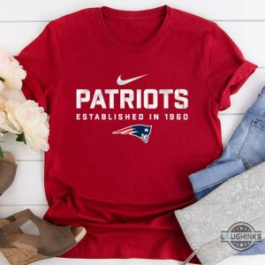 bill belichick nike patriots established in 1960 hoodie t shirt sweatshirt