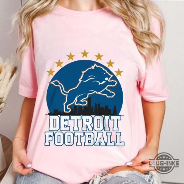 detroit city lions football shirt