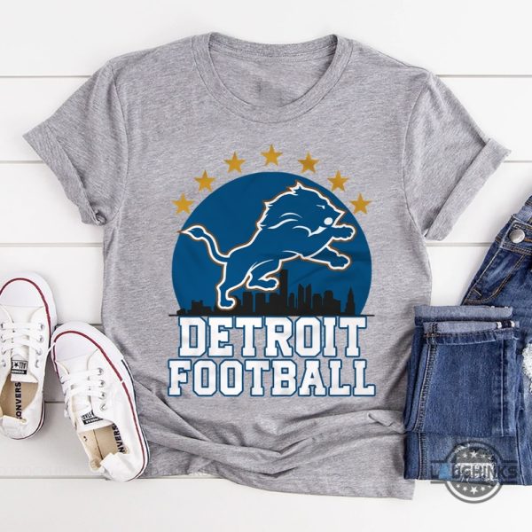 detroit city lions football shirt