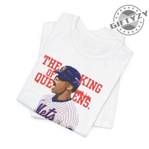 Baseball Player Juan Soto The King Of Queens Tshirt Unisex Tee Mets Fan Gift giftyzy 7