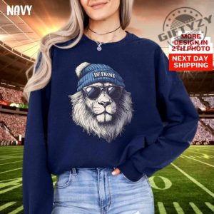 Detroit Football Sweatshirt Vintage Detroit Lions Hoodie Detroit Go Lions Game Day Amonra St Brown Tshirt Brian Branch With Signature Sweatshirt giftyzy 5