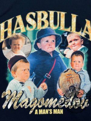 Hasbulla Ufc Shirt Hasbulla Magomedov A Mans Man Tshirt Hoodie Sweatshirt Vintage Tee Gifts For Men Women Fan Birthday Gift Unique revetee 2