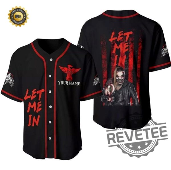 Bray Wyatt Thank You For The Memories Let Me In Custom Name Baseball Jersey Shirt Personalized Shirts Gifts For Fan Men Women Birthday Gift revetee 1