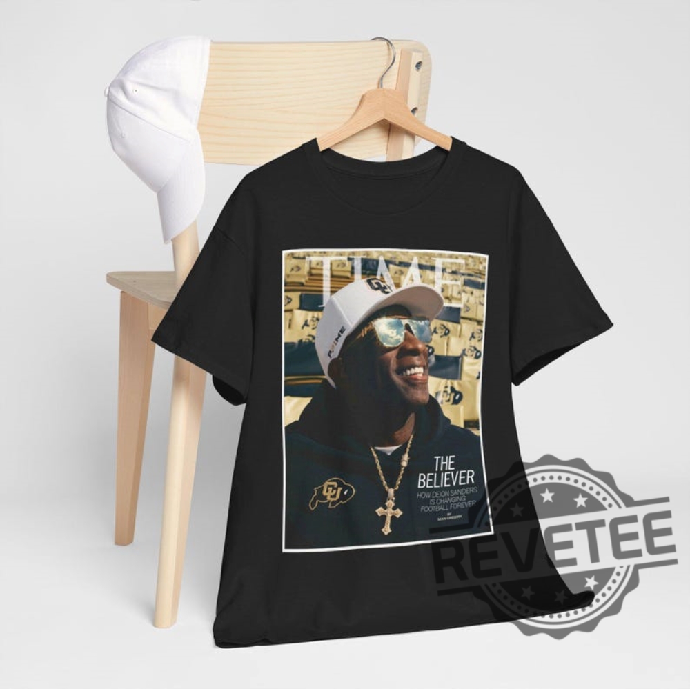 Colorado Buffaloes Football Deion Sanders Coach Prime Time Magazine Cover Tee Shirt Hoodie Sweatshirt Gifts For Fan Men Women Unique Shirts