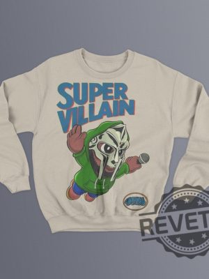 Mf Doom Super Villian Sweatshirt T Shirt Hoodie Merch Tee Rap Gifts For Fan Men Women Vintage Mf Doom Concert Hooded Shirts Birthday Gift revetee 9