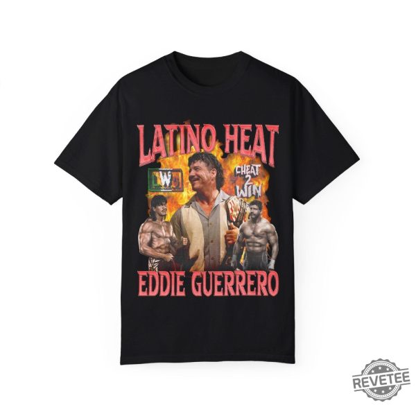 Lwo Latino Heat Eddie Guerrero Wwe Tribute Tee Shirt Hoodie Sweatshirt Gift For Fan Women Men Daughter Son Birthday Gift Shirts Tshirt Unique revetee 3