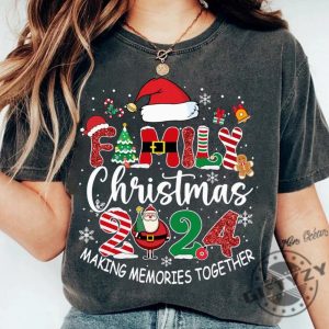 Christmas Custom Family Shirt Matching Holiday Sweatshirt For Family Family Christmas Hoodie Christmas Making Memories 2024 Tshirt giftyzy 5