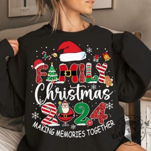 Christmas Custom Family Shirt Matching Holiday Sweatshirt For Family Family Christmas Hoodie Christmas Making Memories 2024 Tshirt giftyzy 6