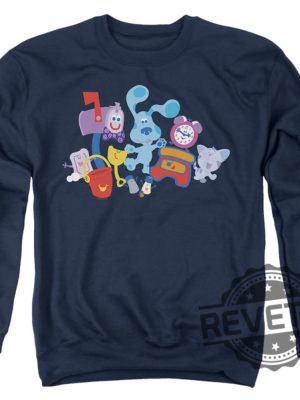 Blues Clues Characters Shirts Hoodie Sweatshirt Unique Gifts For Fan Men Women Daughter Son Tee Shirt Shirts revetee 2