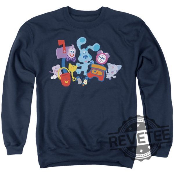 Blues Clues Characters Shirts Hoodie Sweatshirt Unique Gifts For Fan Men Women Daughter Son Tee Shirt Shirts revetee 2