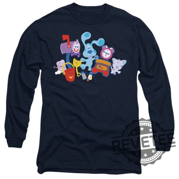 Blues Clues Characters Shirts Hoodie Sweatshirt Unique Gifts For Fan Men Women Daughter Son Tee Shirt Shirts revetee 4