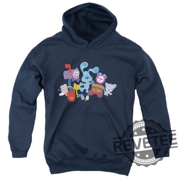 Blues Clues Characters Shirts Hoodie Sweatshirt Unique Gifts For Fan Men Women Daughter Son Tee Shirt Shirts revetee 5