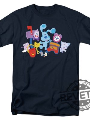 Blues Clues Characters Shirts Hoodie Sweatshirt Unique Gifts For Fan Men Women Daughter Son Tee Shirt Shirts revetee 6