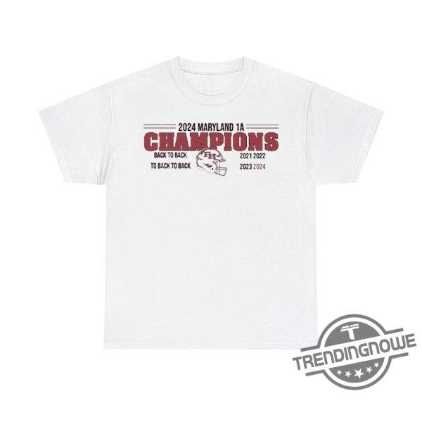 Fort Hill 2024 Maryland State Championship Back To Back Shirt Celebrate Fort Hills Victory In Style trendingnowe 1