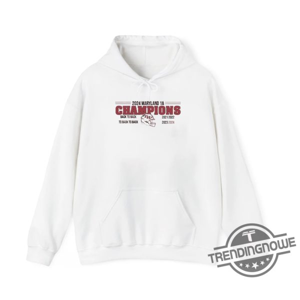 Fort Hill 2024 Maryland State Championship Back To Back Shirt Celebrate Fort Hills Victory In Style trendingnowe 2